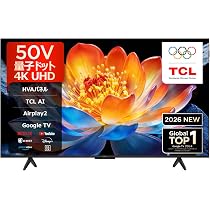 Amazon | 【Amazon.co.jp限定】TCL Google TV 4K 液晶 量子ドット